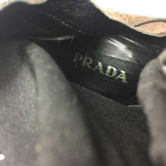PRADA BROWN KNEE HIGH HEALS SIZE 39 US 8.5 - Picture 10 of 16